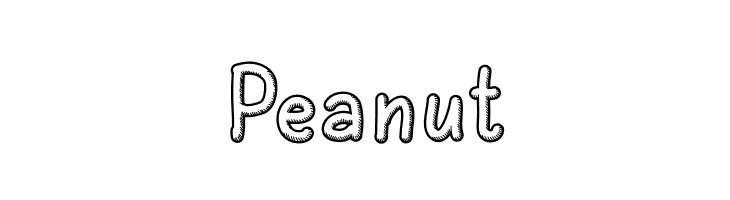 Peanut  免费字体下载