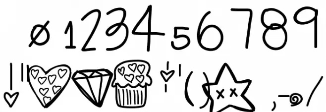 PeanutButterJelly Font OTHER CHARS