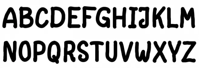 PeanutFill Шрифта ВЕРХНИЙ