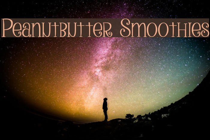 Peanutbutter Smoothies Fuentes examples