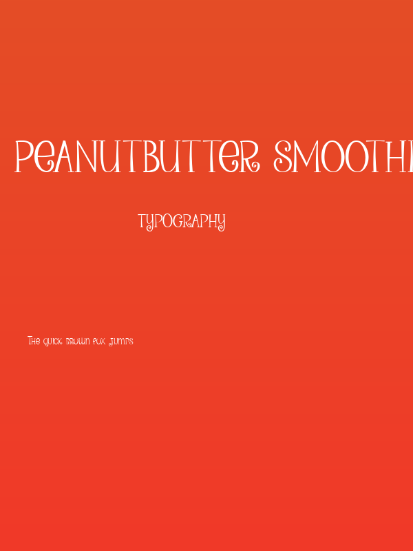 Peanutbutter Smoothies Poster