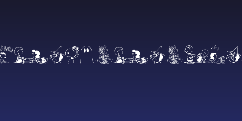 Peanuts Gang Dings Social Header