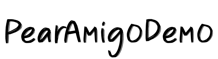 Pear Amigo Demo  Descarca Fonturi Gratis
