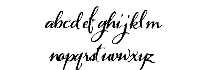 PearTrees Font LOWERCASE