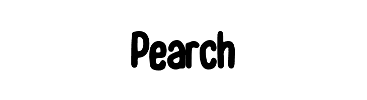 Pearch  Frei Schriftart Herunterladen