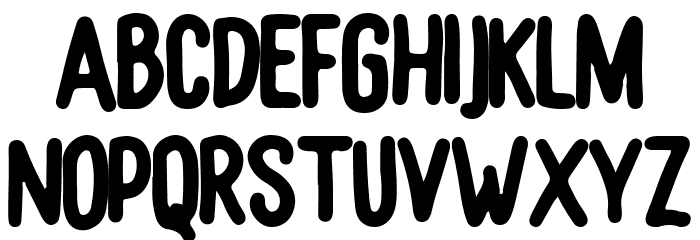 Pearch Font UPPERCASE
