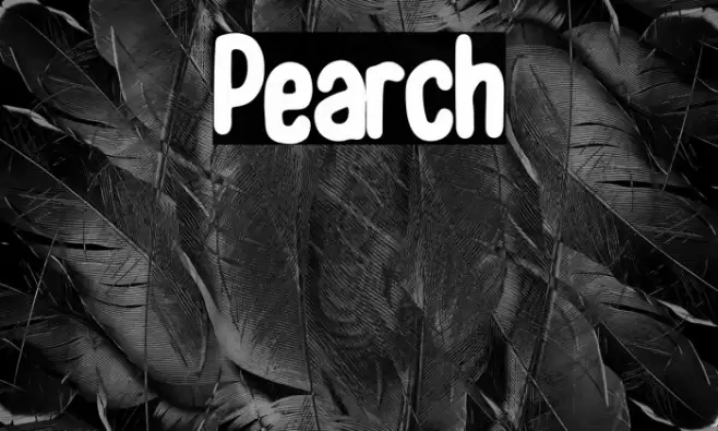 Pearch Font examples