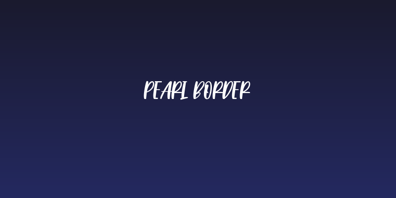 Pearl Border Social Header
