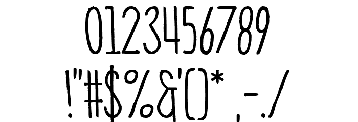 Pearlesce Font OTHER CHARS