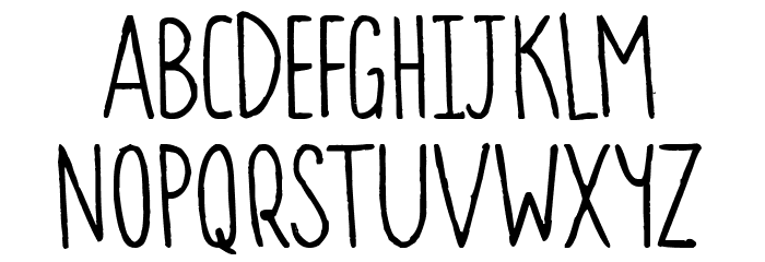 Pearlesce Font UPPERCASE