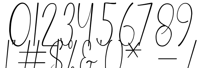 Pearly Font OTHER CHARS