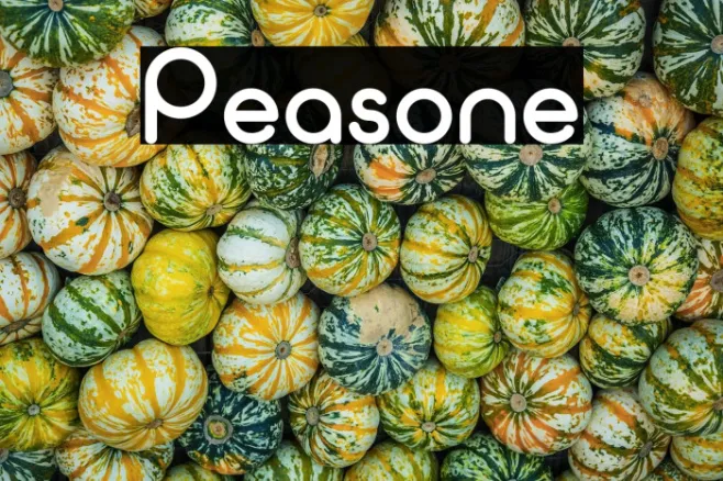 Peasone Example 1