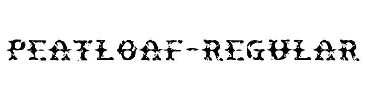 Peatloaf-Regular  Free Fonts Download