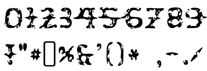 Peatloaf-Regular Font OTHER CHARS
