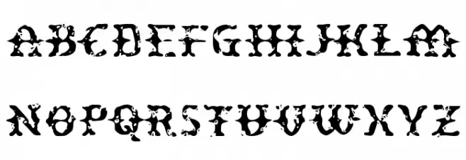 Peatloaf Font UPPERCASE