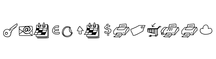 PeaxDrawnIcons  لخطوط تنزيل