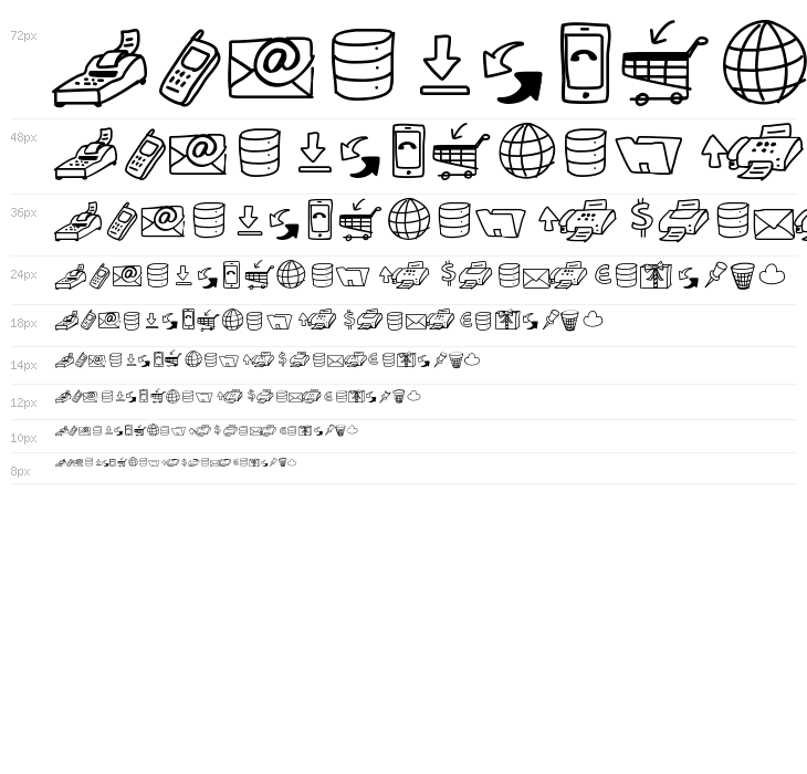 PeaxDrawnIcons Waterfall