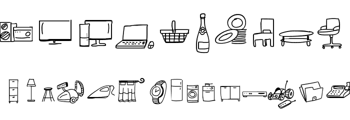 PeaxWebdesignFreeIcons Font OTHER CHARS