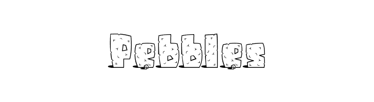 Pebbles Font