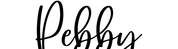 Pebby  Free Fonts Download
