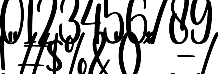 Pebby Font OTHER CHARS
