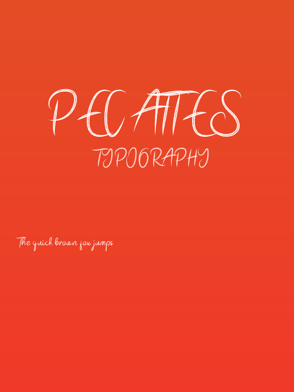 Pecattes Poster