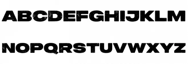 Peckham Press Trial Schriftart Groß