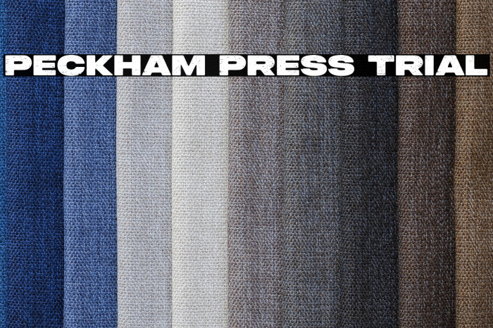 Peckham Press Trial Example 1