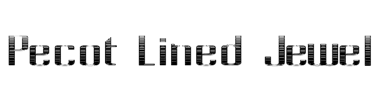 Pecot Lined Jewel  Descarca Fonturi Gratis