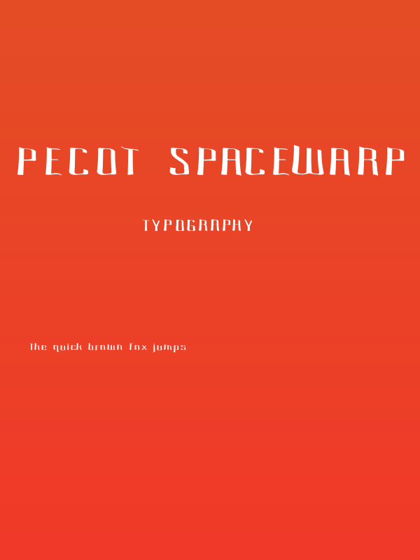 Pecot Spacewarp Poster
