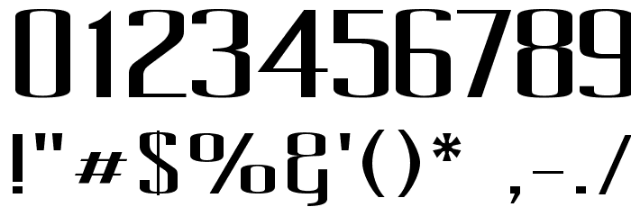 Pecot combined Font OTHER CHARS