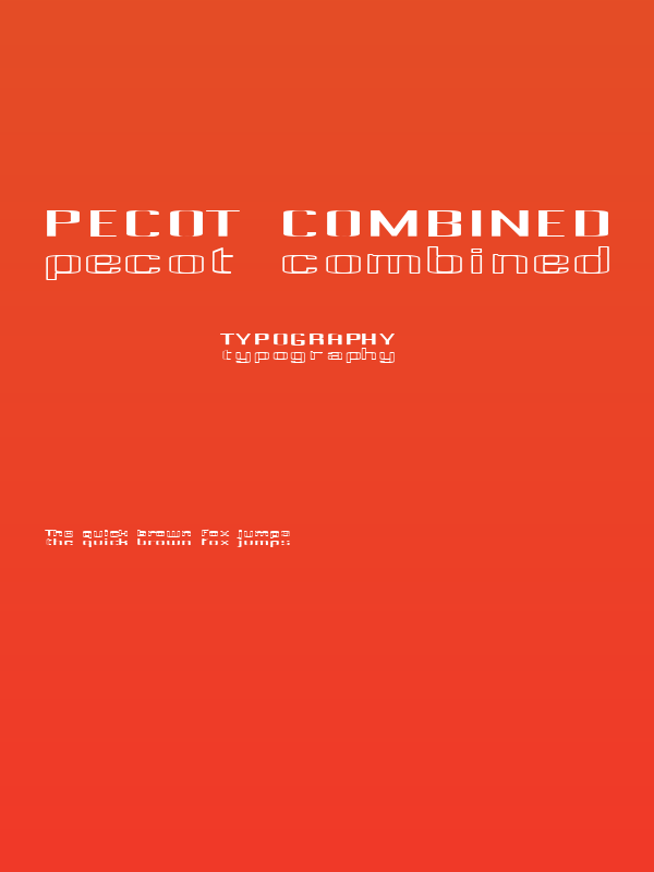 Pecot combined Poster