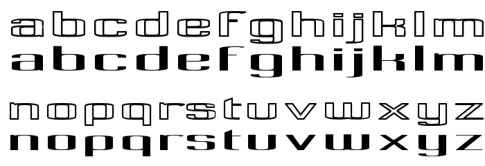 Pecot combined Font LOWERCASE