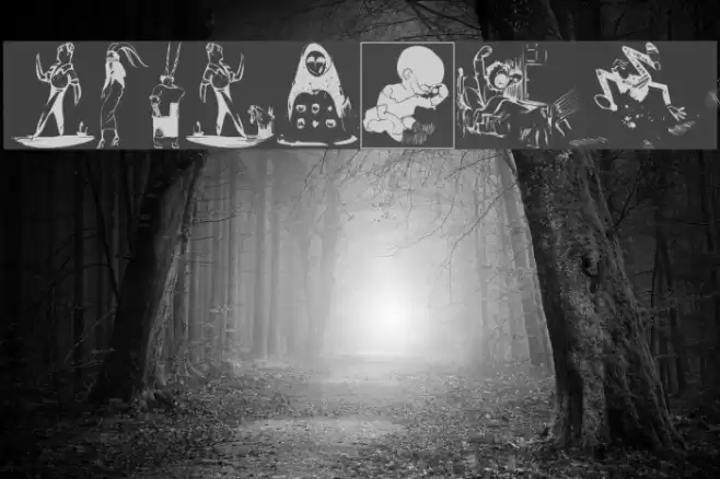 Peculiar Font examples