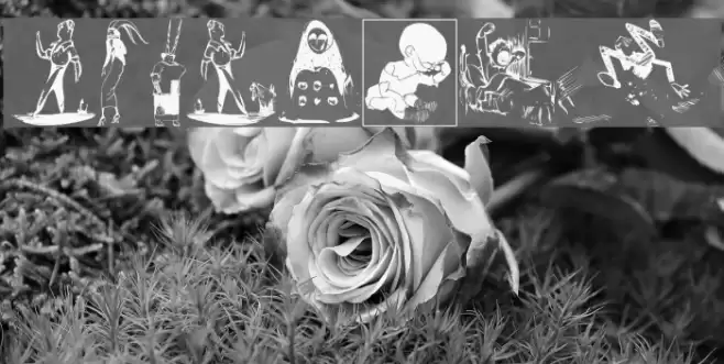 Peculiar Font examples