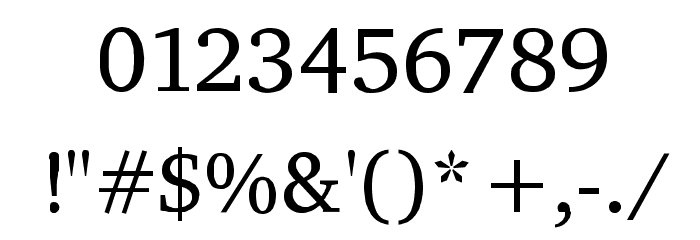 Peddana Regular Font OTHER CHARS