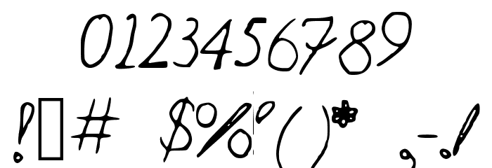 PedersenFont Medium Font OTHER CHARS
