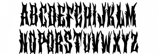 Pedralbes Carnage 字体 小写