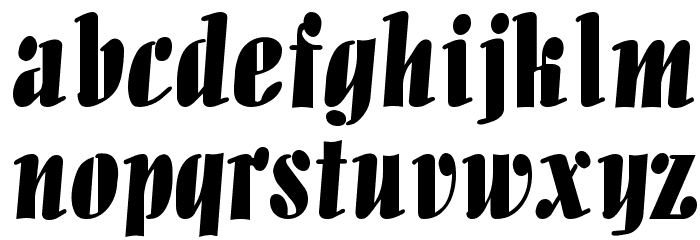 Pedro Bold Polices MINUSCULES