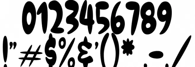 Pedro Marker Font OTHER CHARS