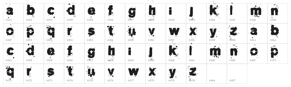Pee_on_face Character Map