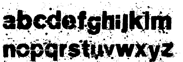 Pee_on_face Font LOWERCASE