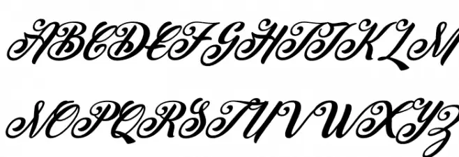 Peenguin Italic خط أحرف كبيرة