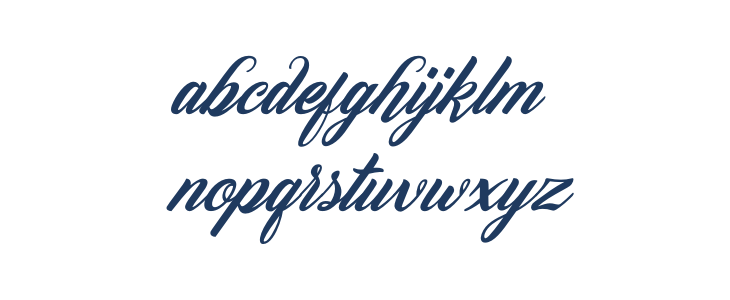 Peenguin Italic Lowercase