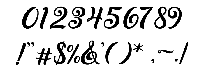 Peenguin Font OTHER CHARS