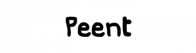 Peent  Скачать бесплатные шрифты