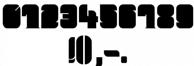 Peep - Regular Demo Font OTHER CHARS