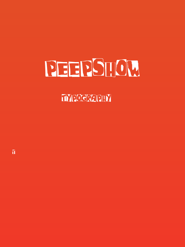 PeepShow Poster