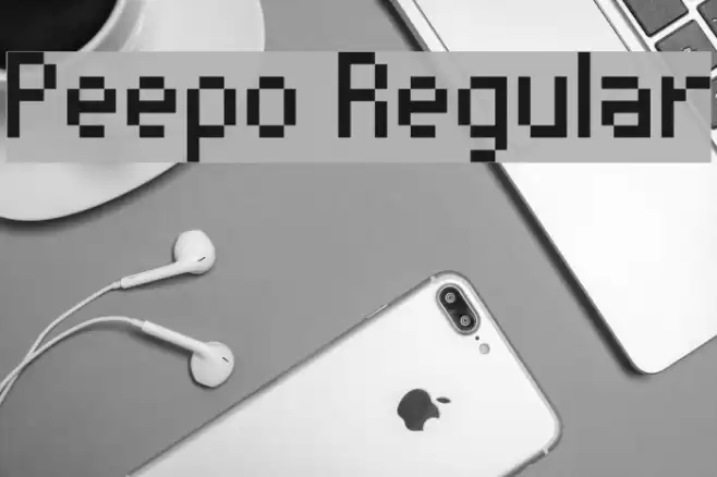 Peepo Regular Font examples