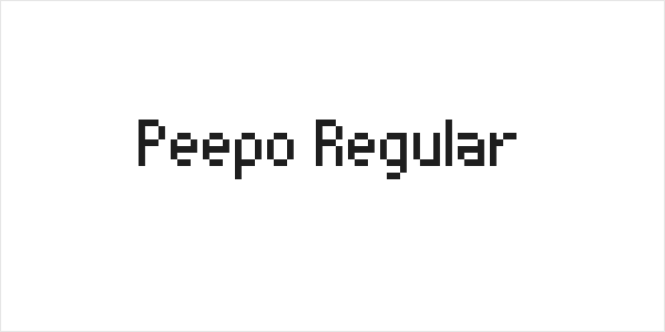 Peepo Regular Logo